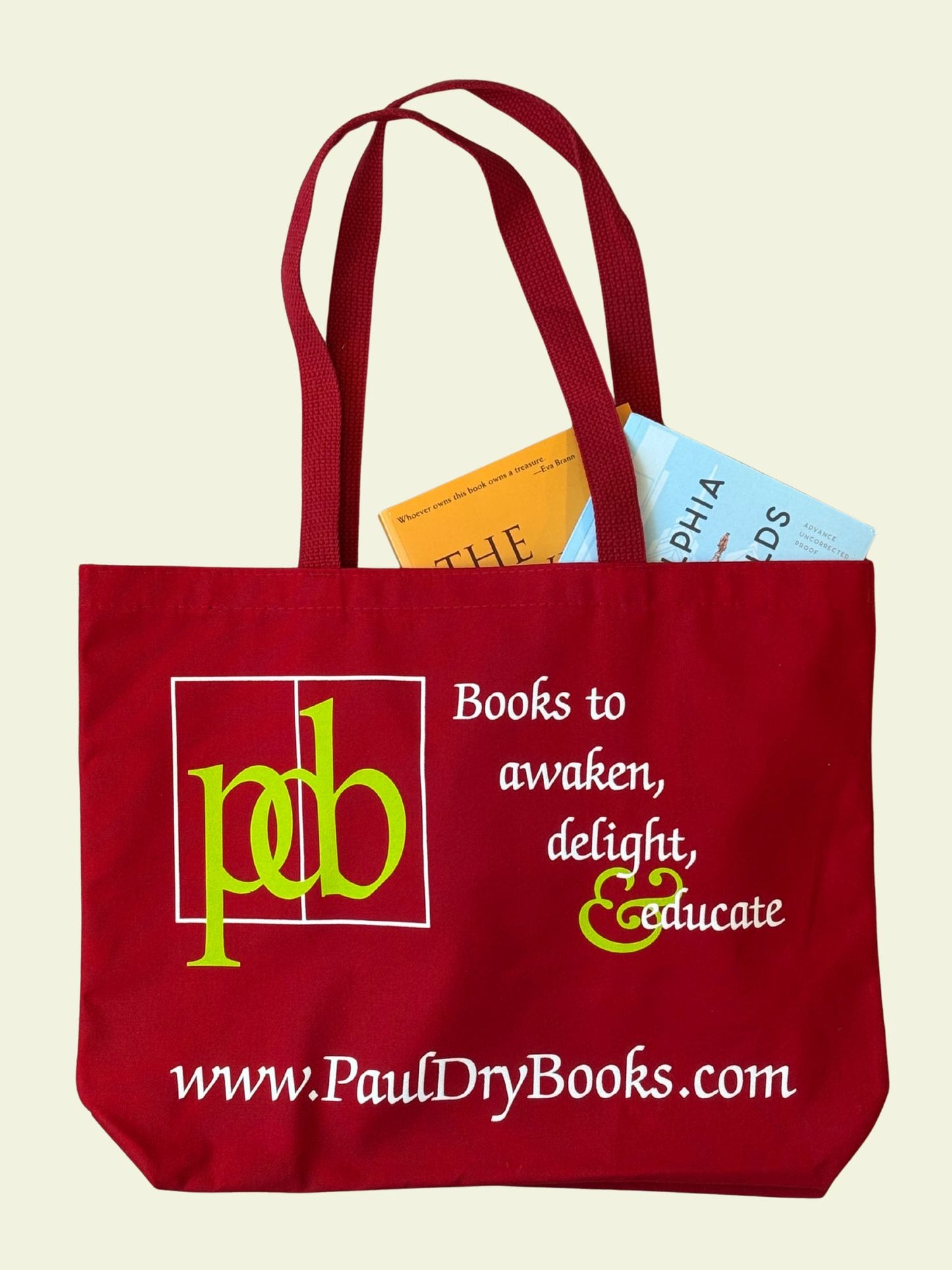 Paul Dry Books Canvas Tote Bag