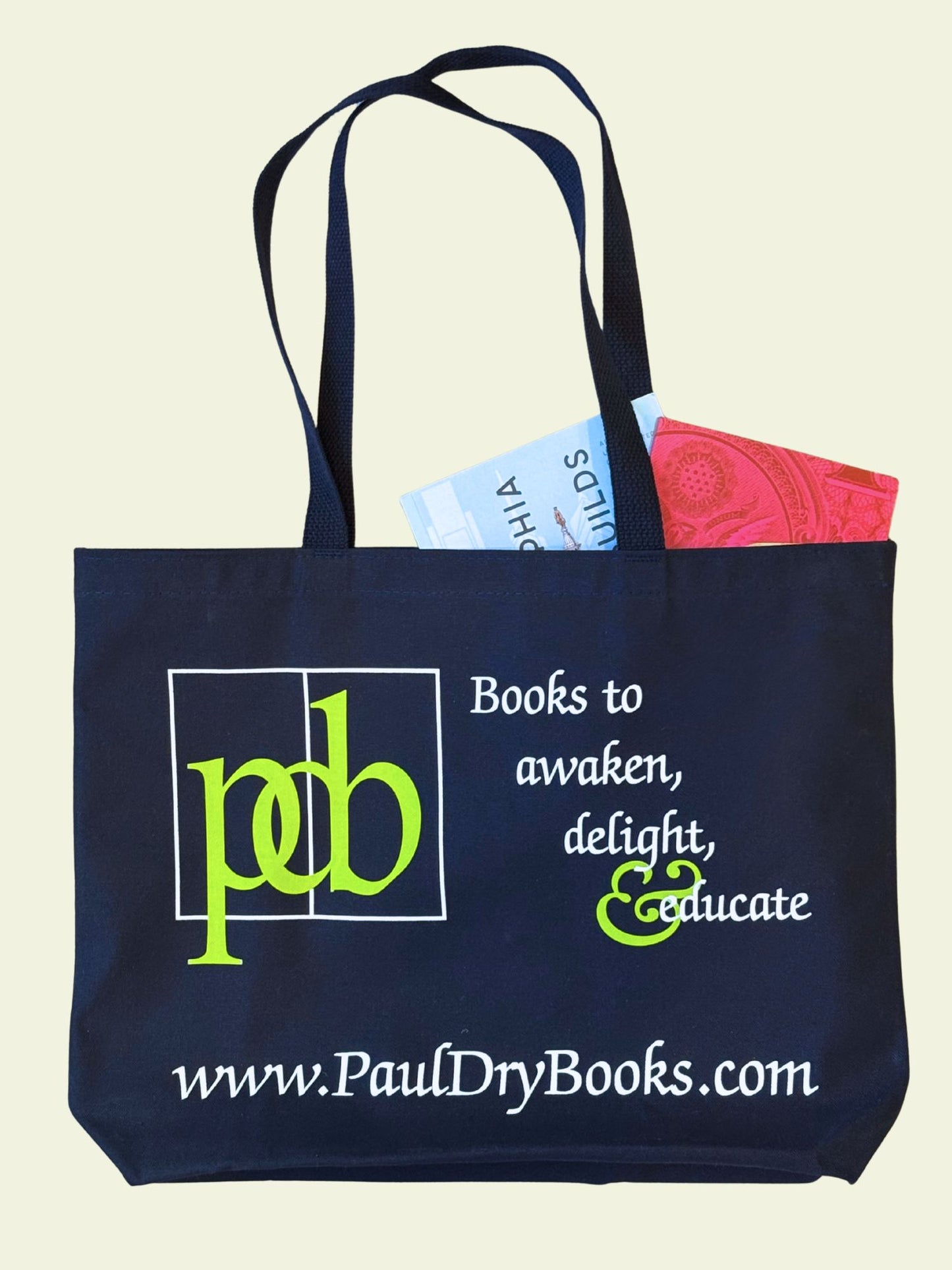 Paul Dry Books Canvas Tote Bag