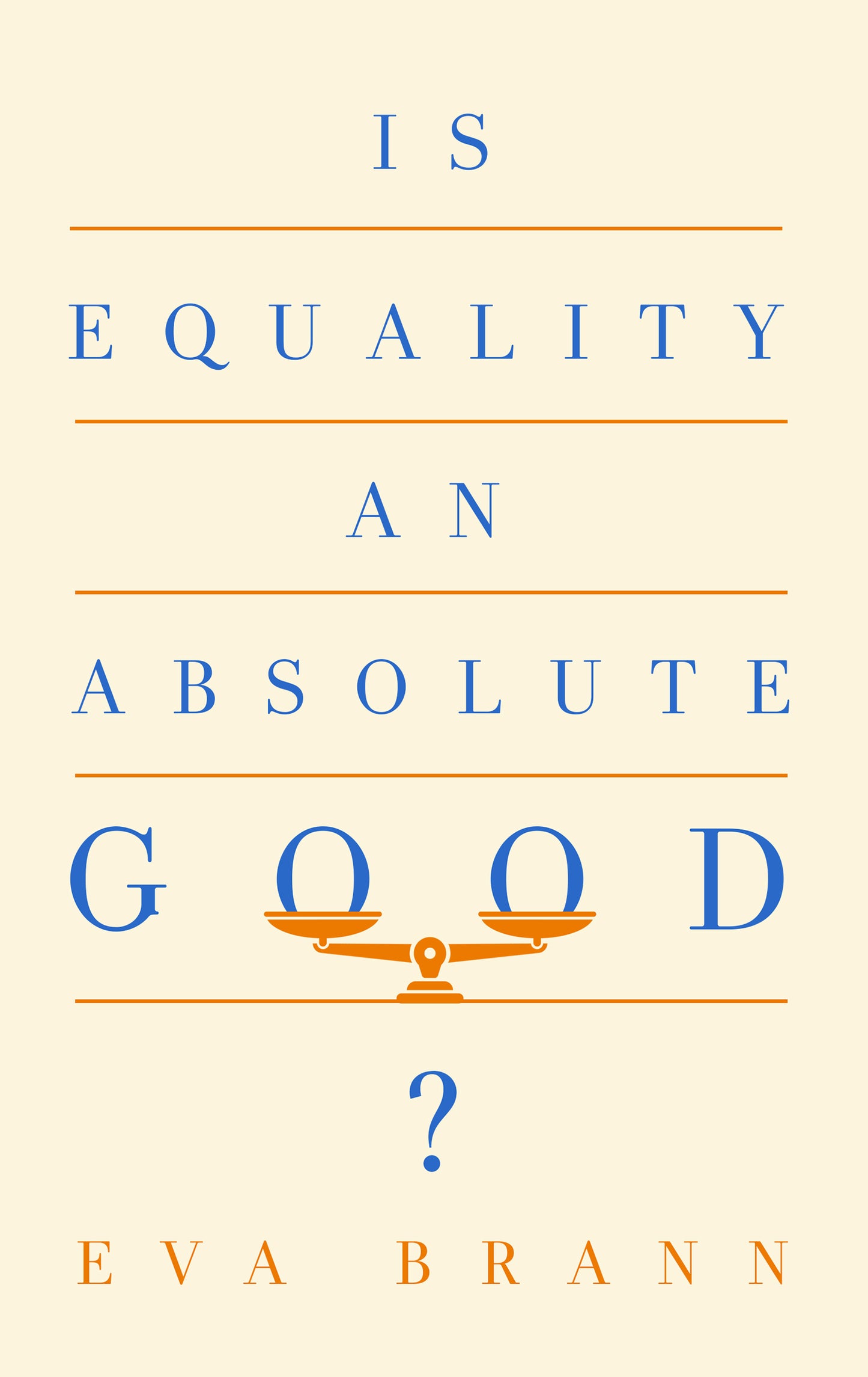 Is Equality an Absolute Good?